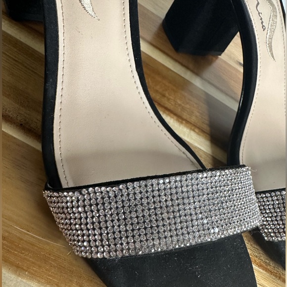 NINA CRYSTAL STRAP DRESS SANDALS - Picture 3 of 6